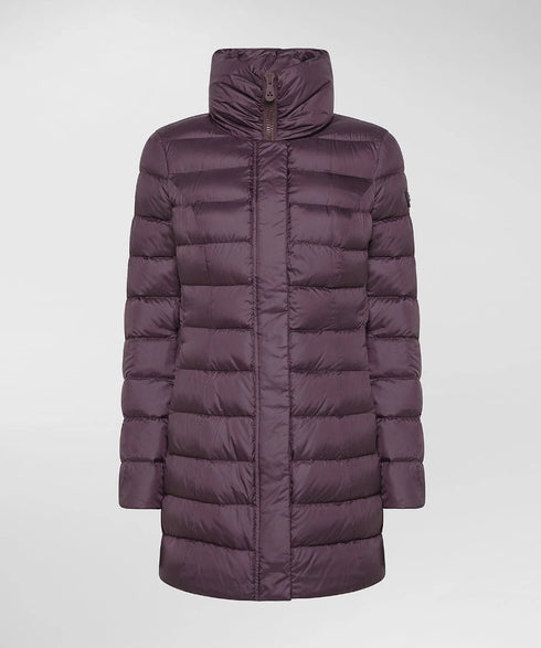 Piumino lungo Donna SOBCHAK MQ01 Prugna Peuterey- Francavilla Moda